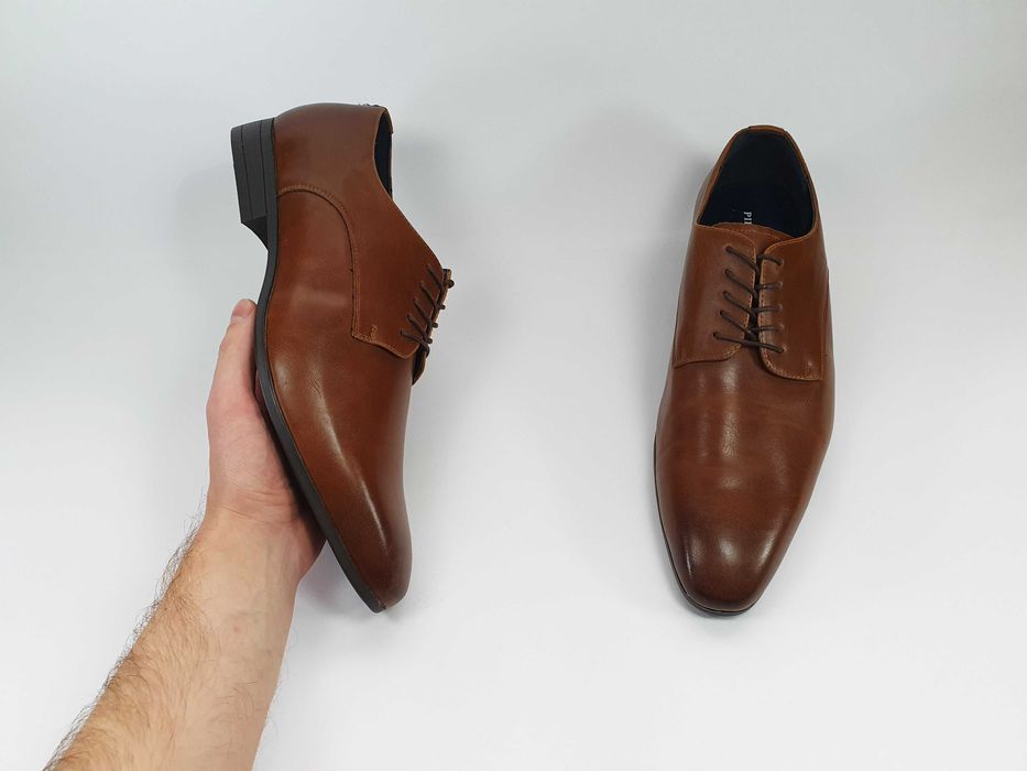 Чоловічі туфлі PIER ONE 45 29-29.5 см 11 UK коричневі