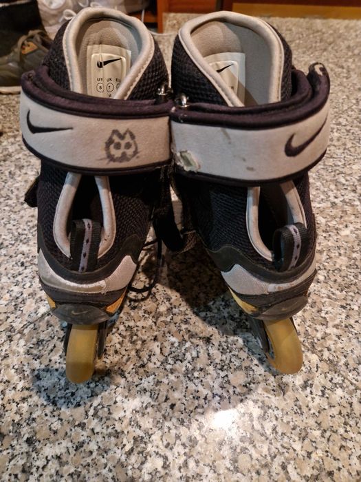Patins em linha usadas