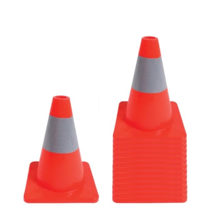 Cones de Sinalização 36 cm