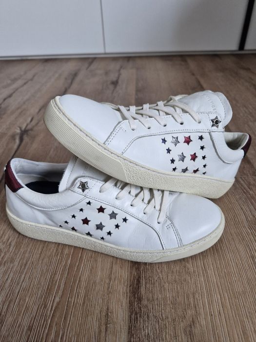 Skorzane sneakersy roz. 39 Tommy Hilfiger