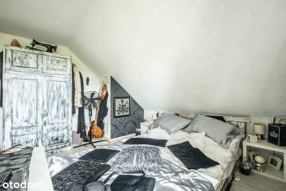 Dom, parter+poddasze, 63,32 m2, Kalino, gm. Rzgów