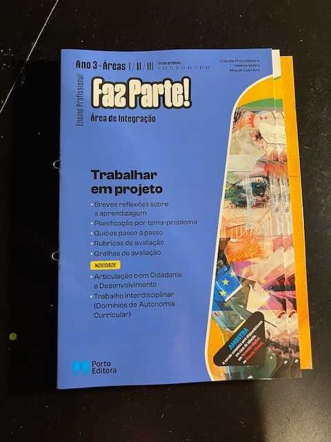 Conj. Pedag. - Área Integração - Profissional- "Faz parte! (Ano 3)"