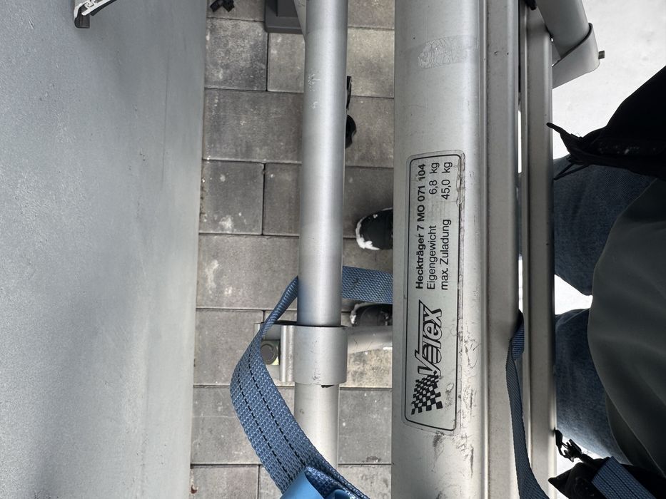 Велобагажник алюмінієвий vw t3