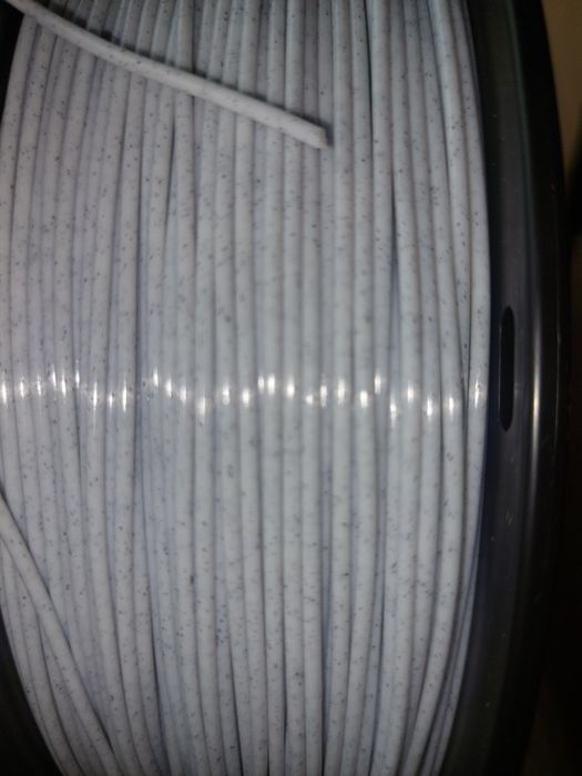 Filamento pla wood e marble
