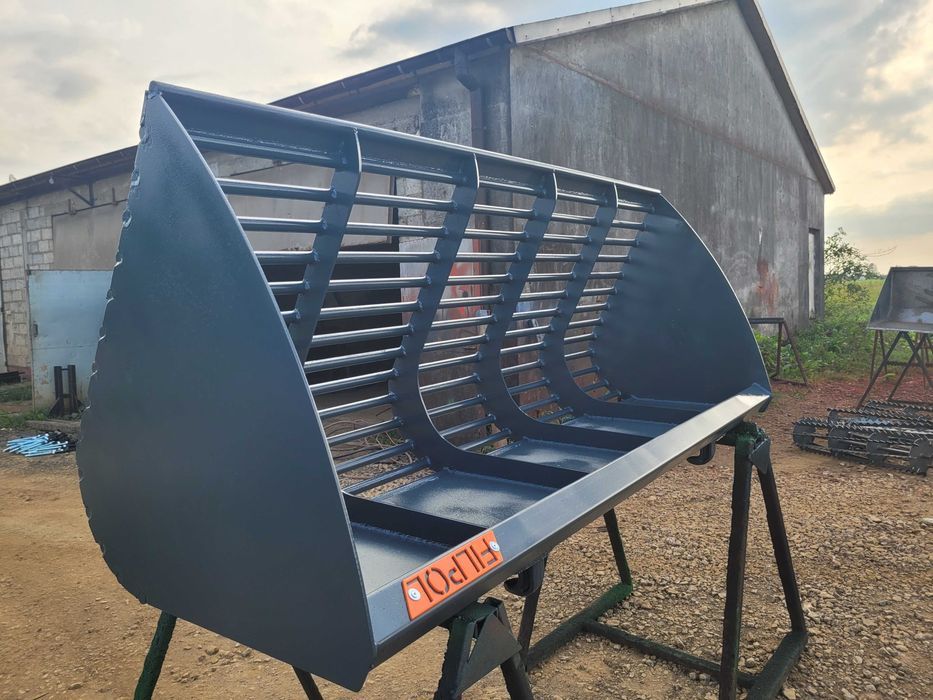 Łycha łyżka ażurowa do tura ciągnika/ ładowarki MANITOU 2.4m 2.2m 2.0m