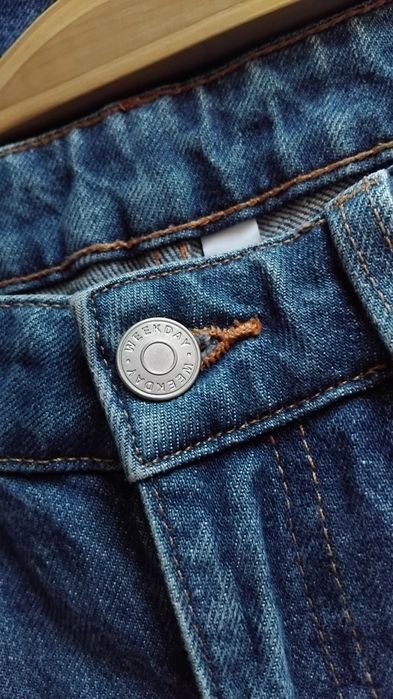 Jeansy straight Weekday rozm. S/M