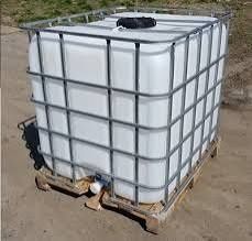 Zbiornik 1000L na deszczówkę. Mauzer, paletozbiornik do ogordu