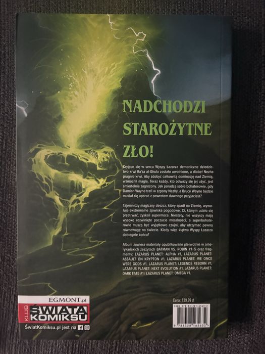 Planeta Łazarza - komiks DC