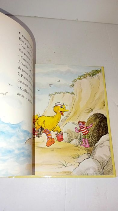 O Poupas Amarelo vai de férias  - Rua Sésamo