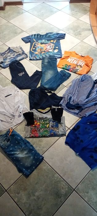 Mega paka 122 128 polecam firmowe