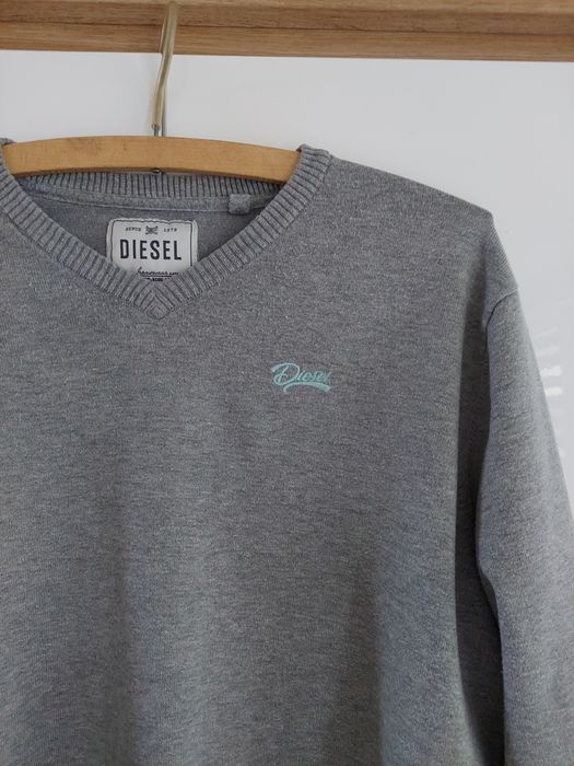 Sweterek męski szary Diesel