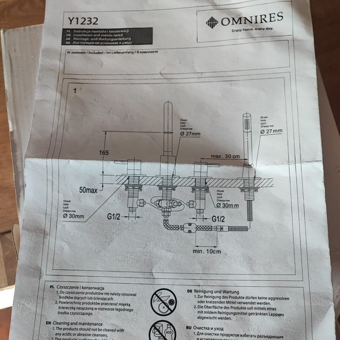 Omnires y bateria wannowa