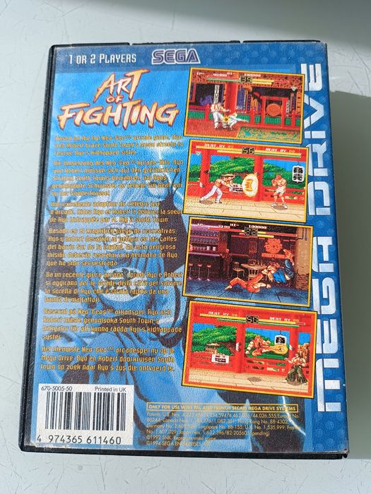 Art Of Fighting Megadrive