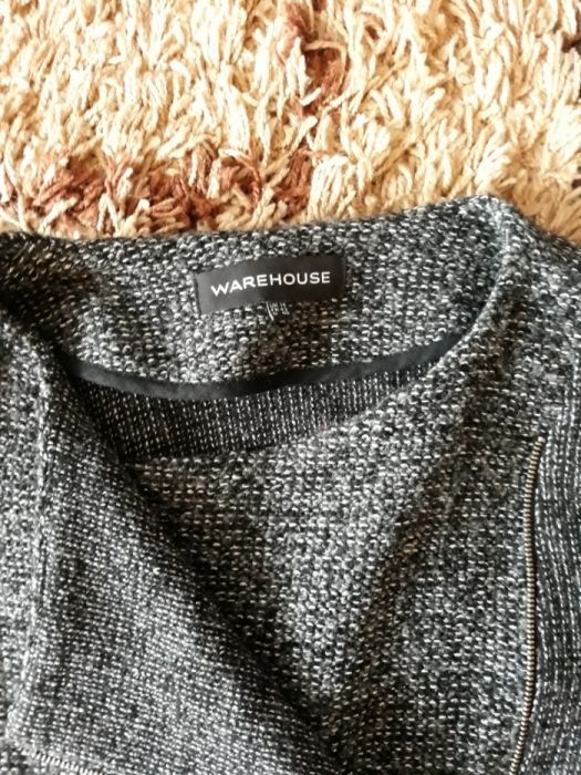 Kardigan Sinsay i bluza ramoneska Warehouse rozm Xl