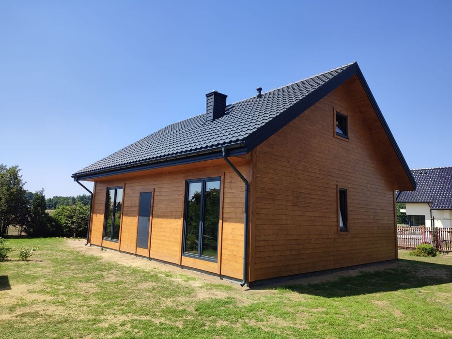 Dom domek drewniany 35m2 35 m2 70  budowa pergola altana garaż wiata