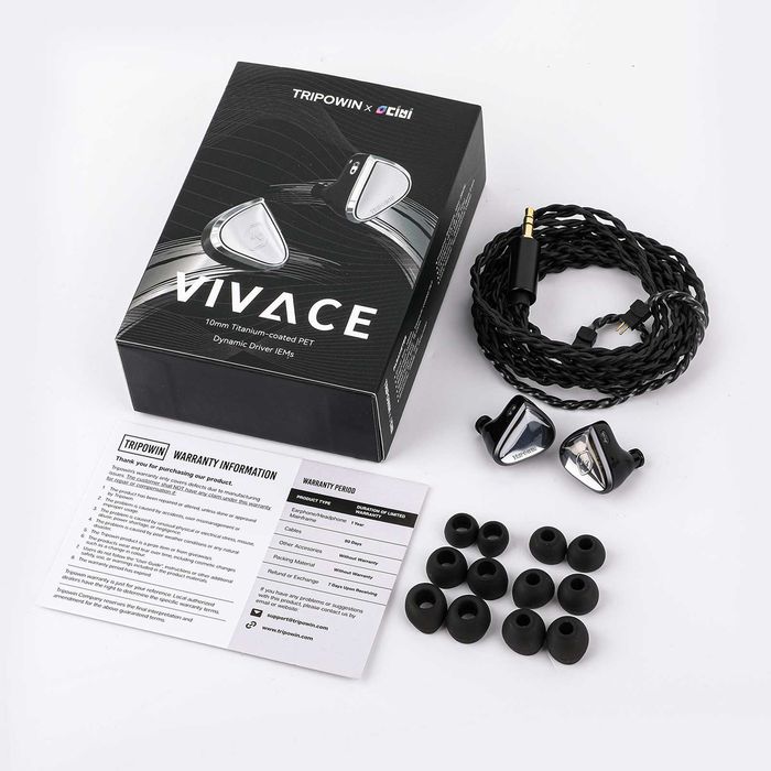 ‼️ Tripowin x 0DiBi Vivace - универсальные динамические iem's наушники
