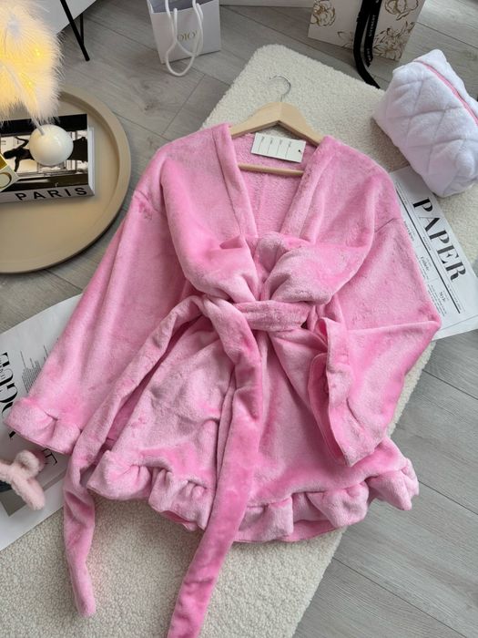 Халат плюшевий жіночий