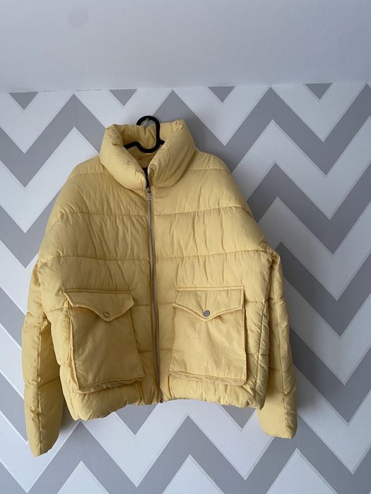 Żółta kurtka Sinsay