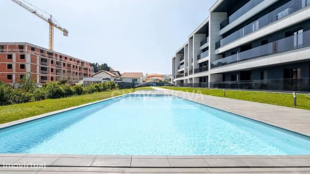 T2 novo em Canidelo com Piscina - Gaia
