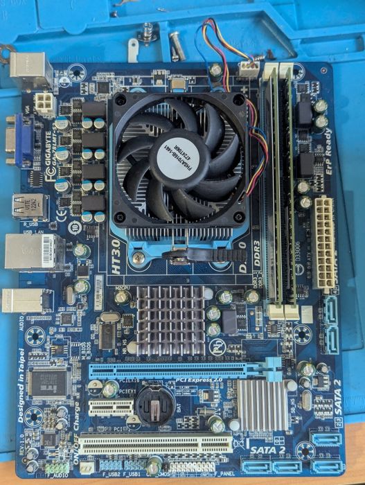 Комплект AM3+ Gigabyte GA-78LMT-S2 | 6GB DDR3| Робочий