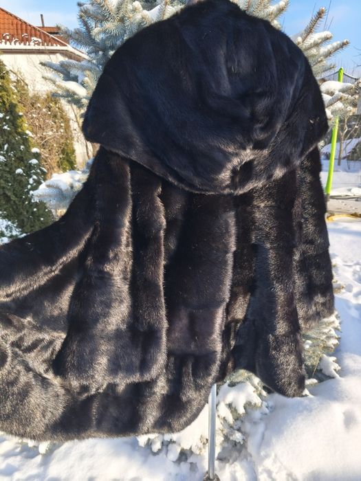 Ог 108! Шикарна норкова шуба капюшон кобра 44-46-48