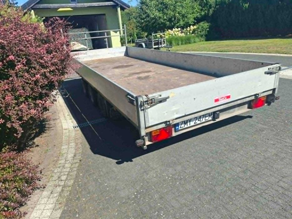 Przyczepa samochodowa WEYER DMC 3000 kg