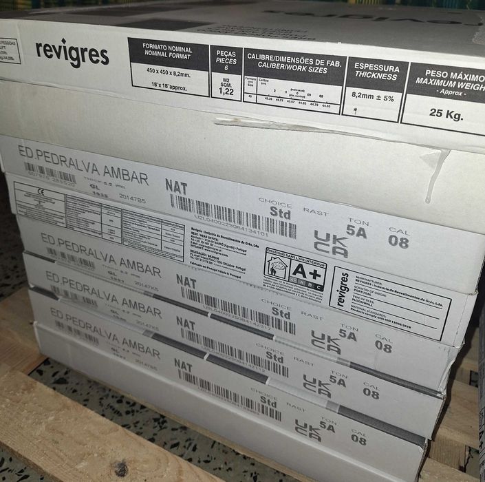 Pavimento REVIGRES Pedralva Âmbar