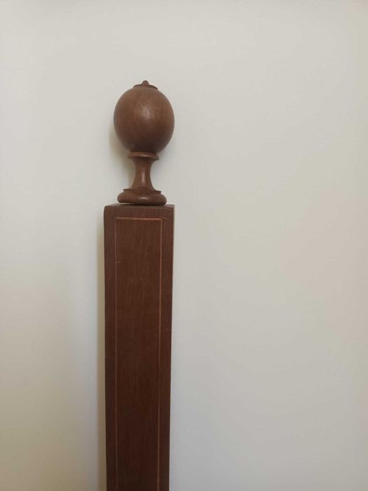 Cama Solteiro com treliça de Palha