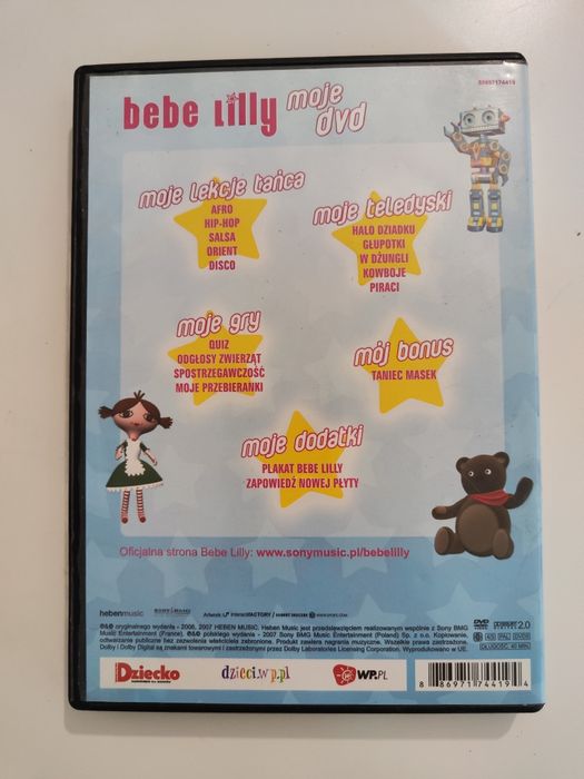 Bebe Lilly Moje dvd - płyta DVD