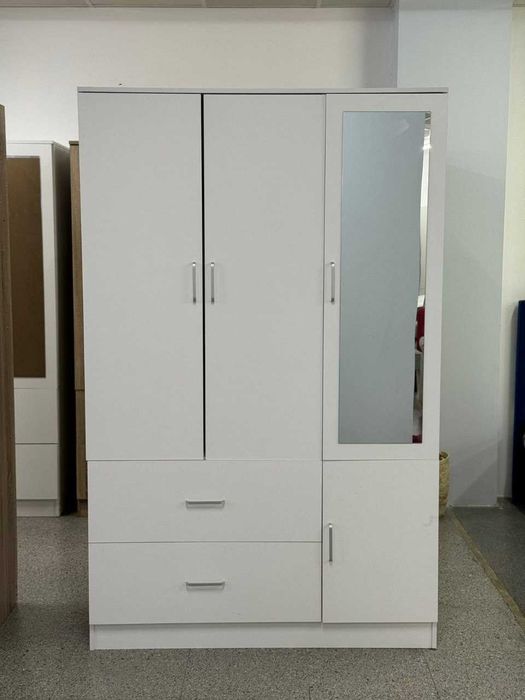 Roupeiro branco de 3 portas - envio grátis - Promoção