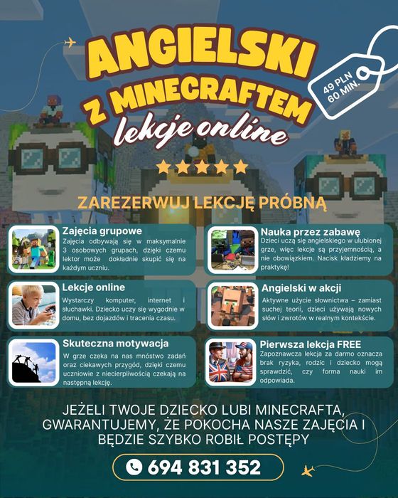 Wciągające Korepetycje z Angielskiego :D