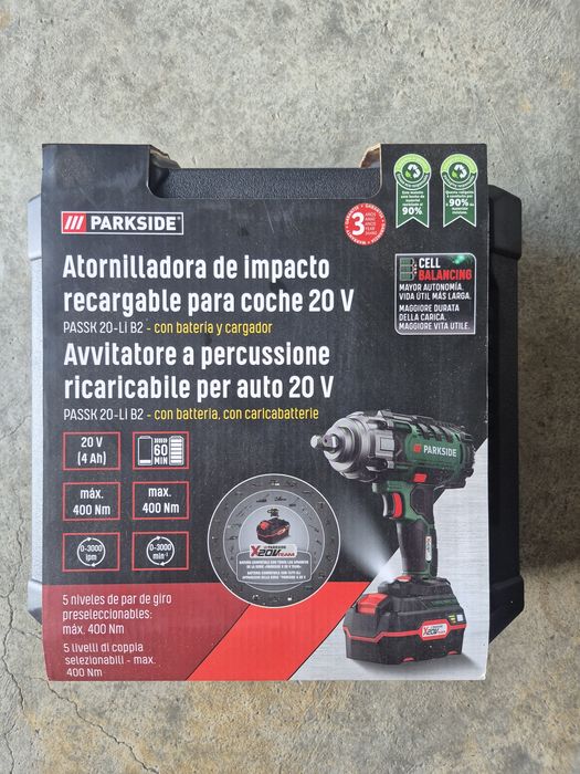 Aparafusadora de impacto lidl