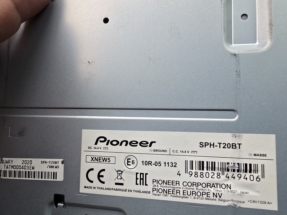 Stacja multimedialna pioneer tablet android