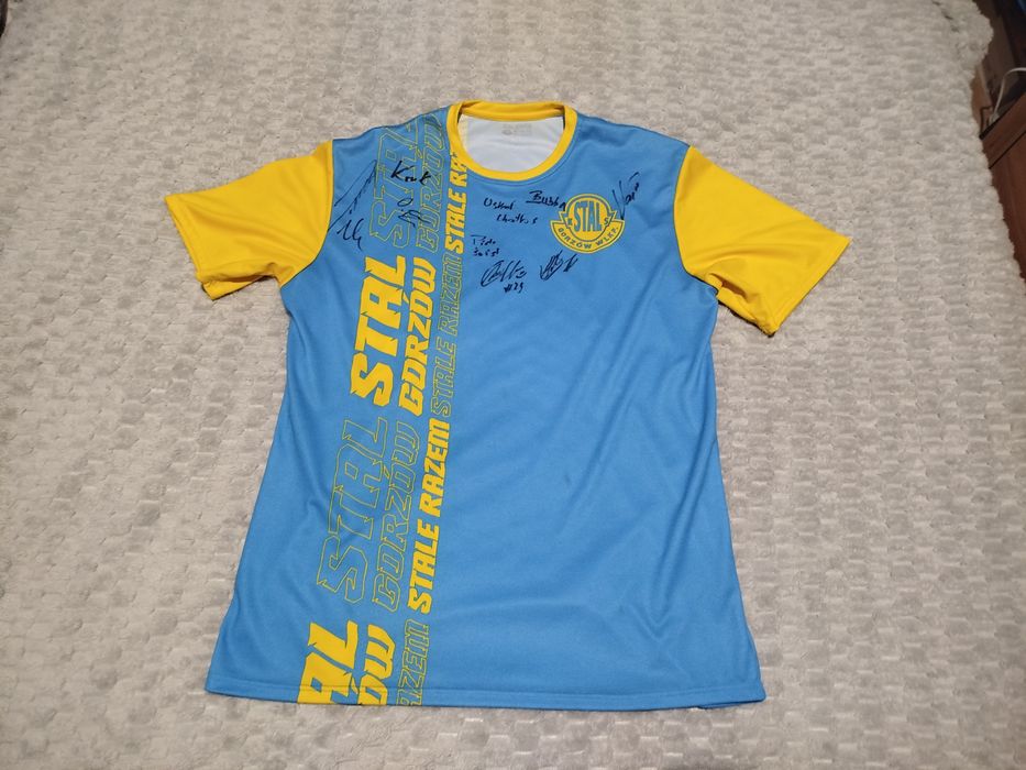 Koszulka Stal Gorzów z autografami
