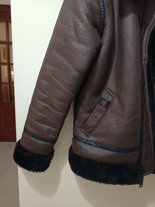 Casaco aviador de homem B-3