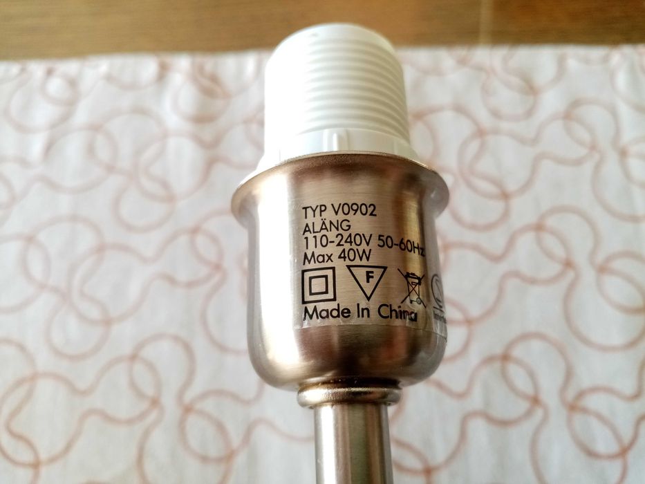 Conjunto Iluminação _ 3 Apliques de Parede IKEA ALANG inox