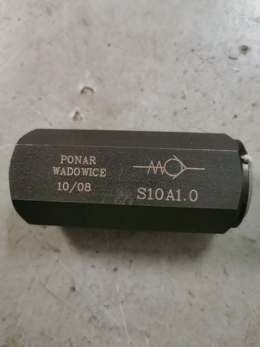 Zawór zwrotny hydrauliczny PONAR Wadowice S10A1.0