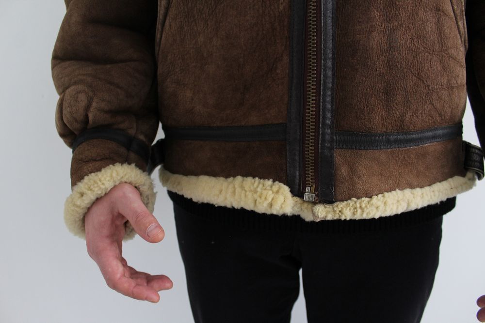 Гіднюща,вінтажна дублянка 80тих від американського бренду Avirex USA