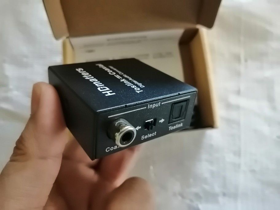 Коаксіальний ↔ оптичний аудіоконвертер SPDIF / Toslink двонаправлений