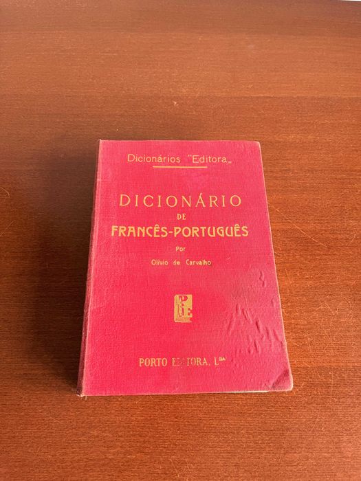 Dicionário de Francês-Português - Olívio da Costa Carvalho