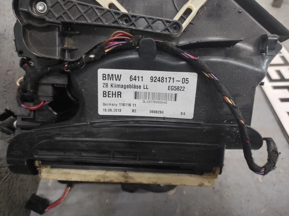 БМВ Ф07 GT Behr 6411 9248171 Вентилятор Мотор Печки 535 GT N55 Разборк