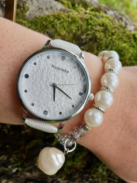 Lote de 108 Relógios Madrinha Garden Ecopele