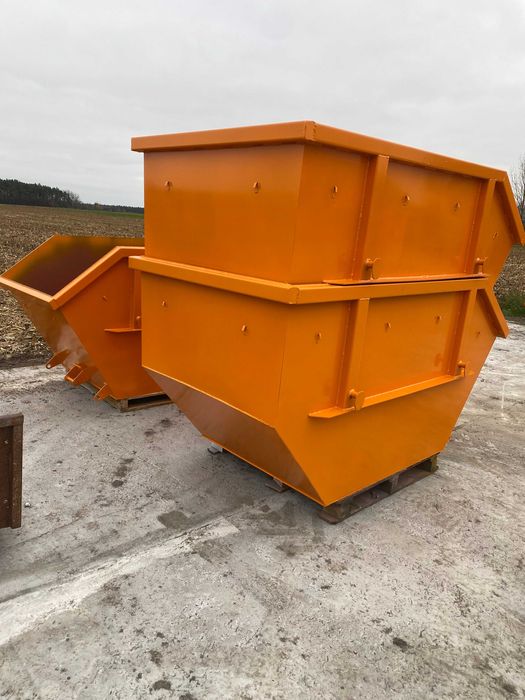 Mulda 3 m3, bramowiec, hakowiec, pojemnik na złom, kontener, koleba.