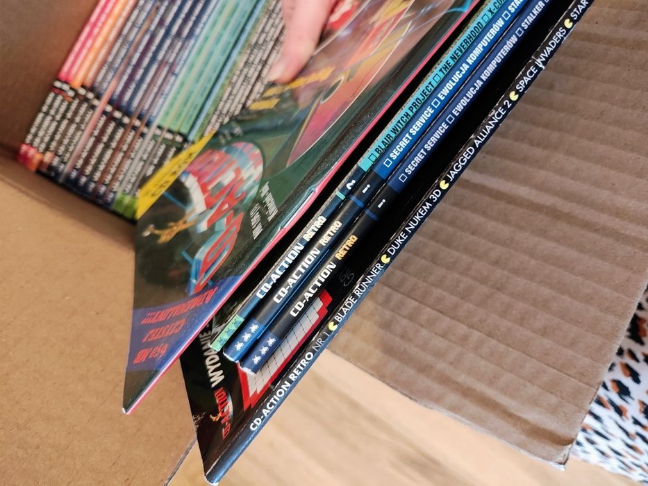 CD Action 2020, 2021, 2022, 2023, 2024 + retro + Polski dev + 1,2/2025