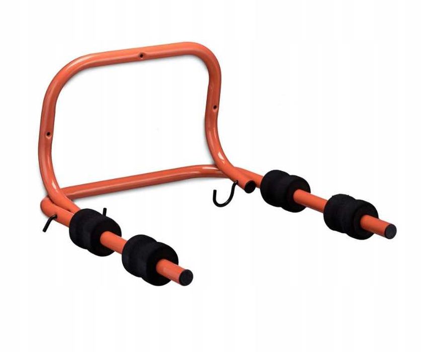 Relaxdays Uchwyt Ścienny Na Rower 2 Rowery Wieszak Rowerowy Stojak Metalowy 30 Kg