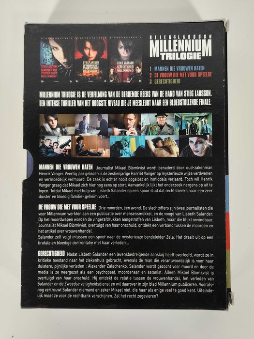 Millennium Trilogie DVD - Stieg Larsson