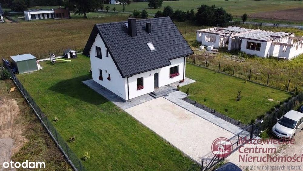 Nowy, umeblowany dom 117m². Działka 1052m