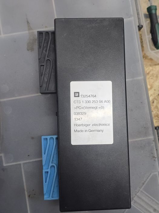 Modulo capota opel astra