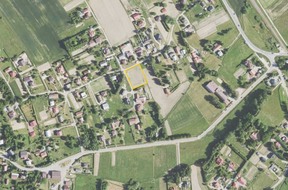 Działka budowlana, Przybówka, 22 ary