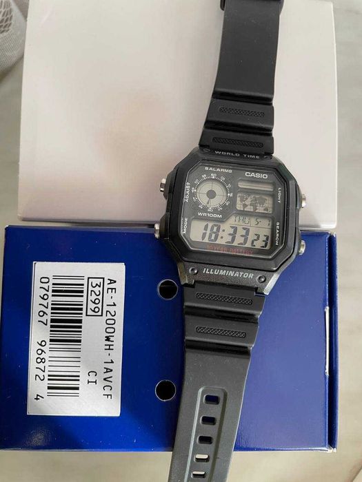 Чоловічий годинник CASIO Sport AE-1200WH-1AVEF